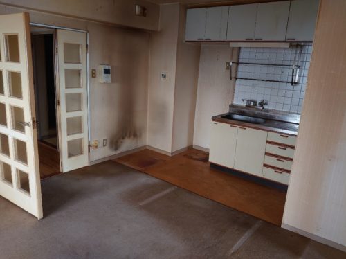久留米市で遺品整理を行いました。